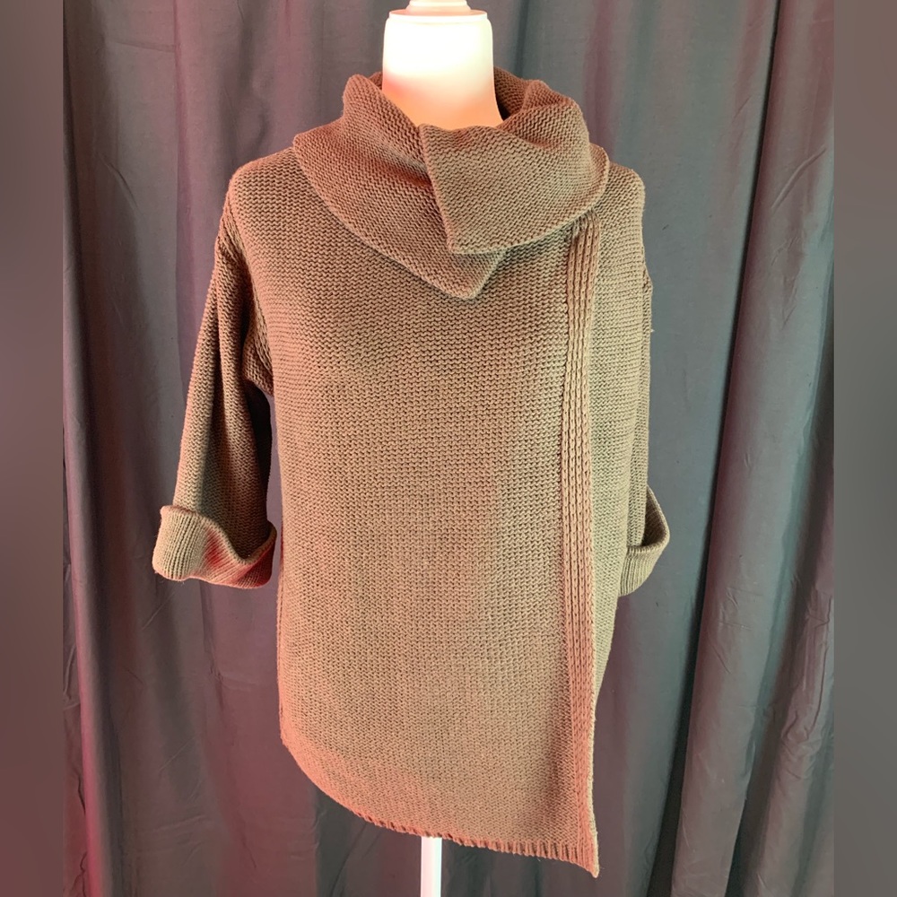 Old Navy wrap sweater brown 3/4 sleeve with tags size L